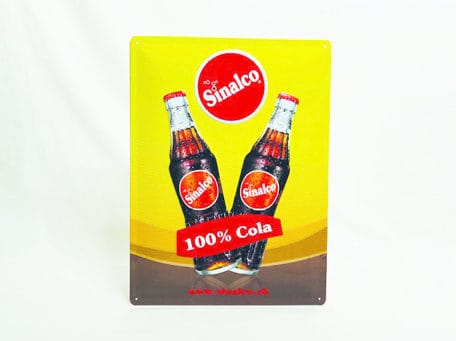 SINALCO Cola Blechtafel